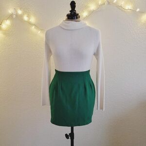 Emerald Pencil Skirt
